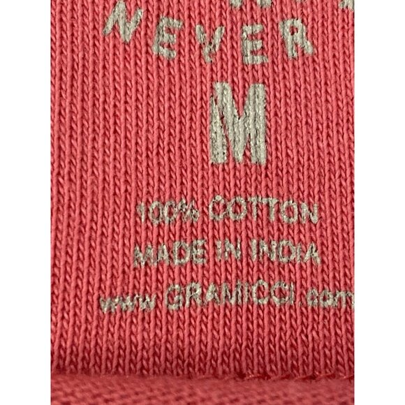 Gramicci Short Sleeve T-Shirt Mens Medium Pink Coral Short Sleeve Climbing - Picture 9 of 16